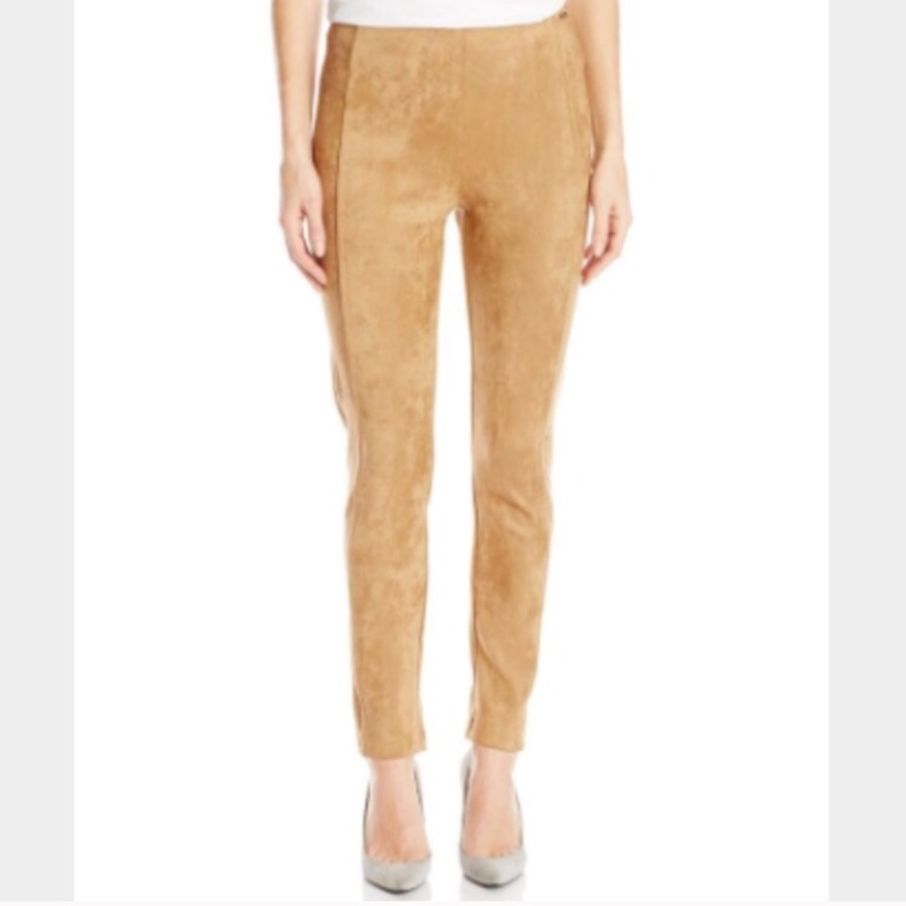 Ivanka Trump faux suede Carmel pants ✨ Size Small